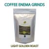 Light Golden Roast Organic Fairtrade Air roasted Coffee Enema Grinds Front Label Coffee Enema Solution 5